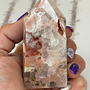 Druzy Pink Amethyst Obelisk Tower Generator- Extra Large (3-5")