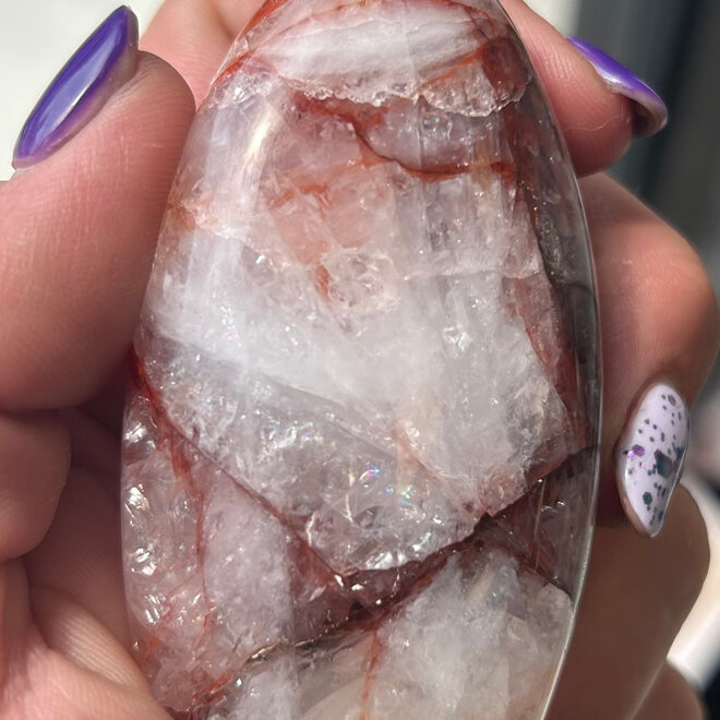 Fire Quartz Free Form Medium