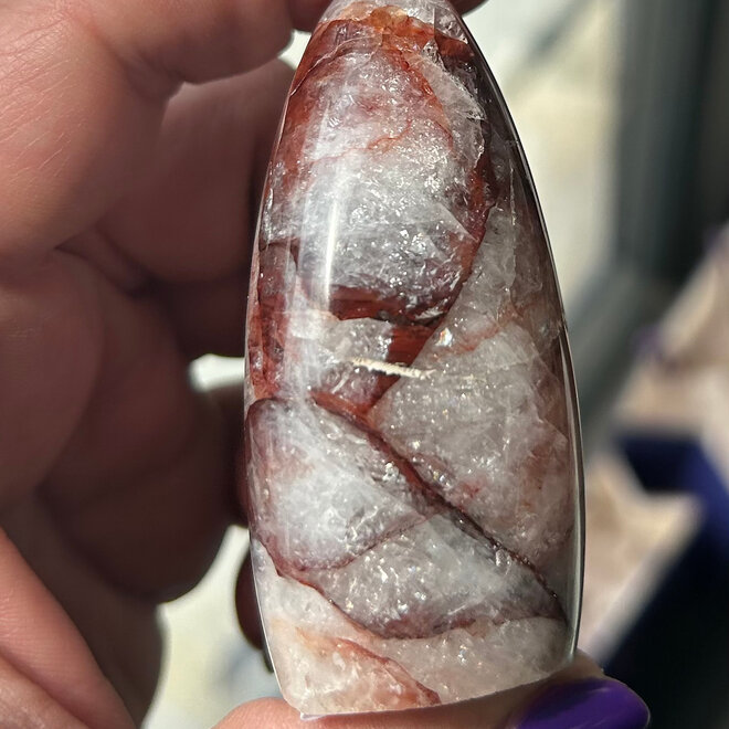 Fire Quartz Free Form Medium