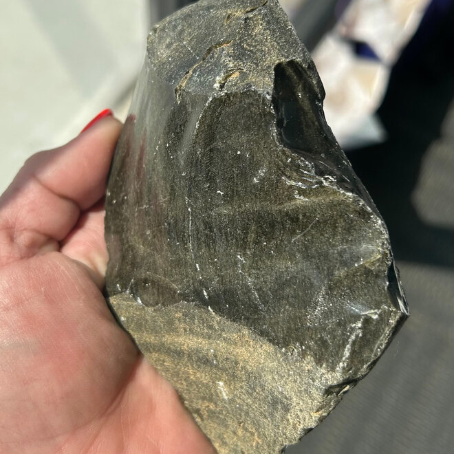 Gold Sheen Obsidian Raw Chunks 1-2 lbs each