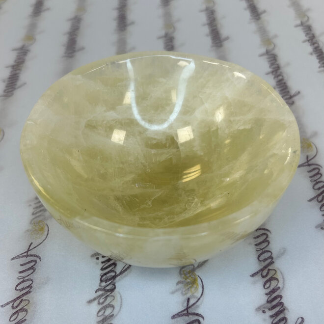 Citrine Bowl 4'' X 2'' - 1lb 3oz
