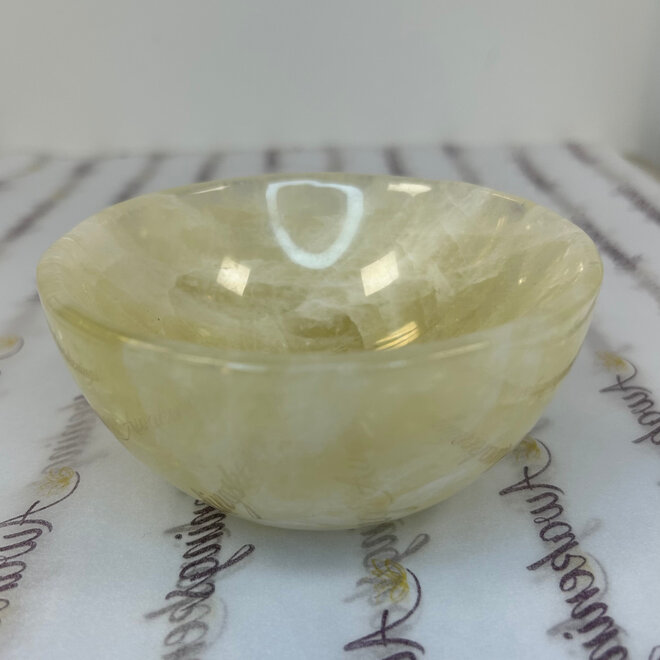 Citrine Bowl 4'' X 2'' - 1lb 3oz