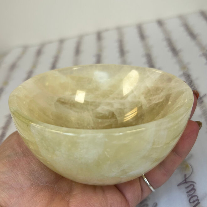 Citrine Bowl 4'' X 2'' - 1lb 3oz