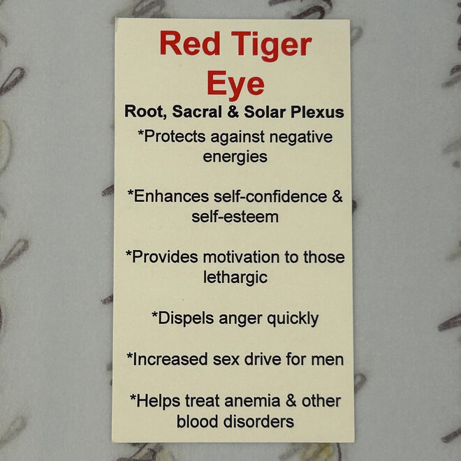 Red Tigers Eye Sphere Orb - (15-20mm)