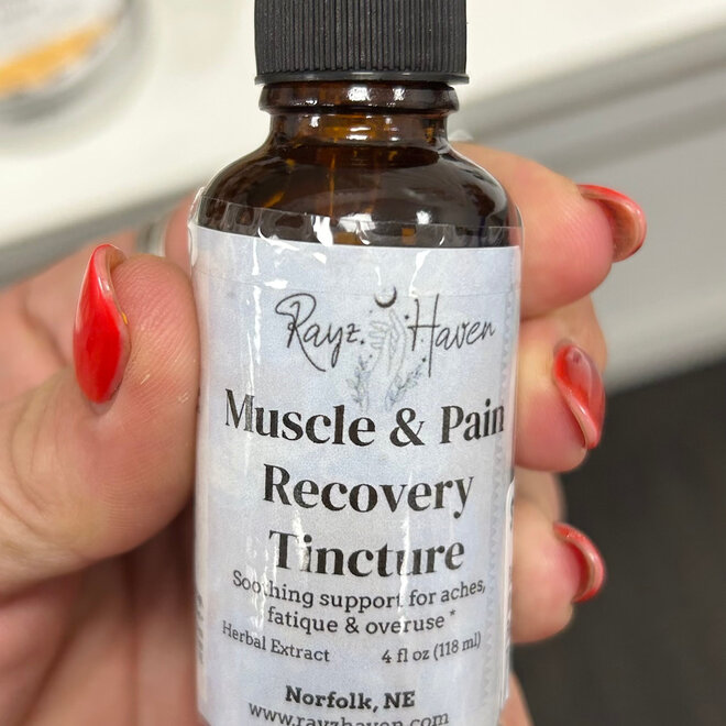 Rayz Haven Muscle & Pain Recovery Tincture 1 fl oz