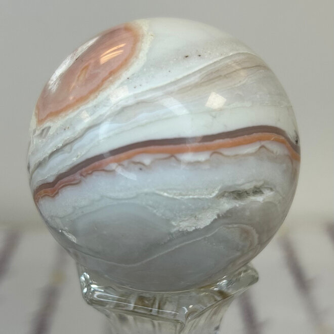 Banded Agate Orb Sphere 55-60