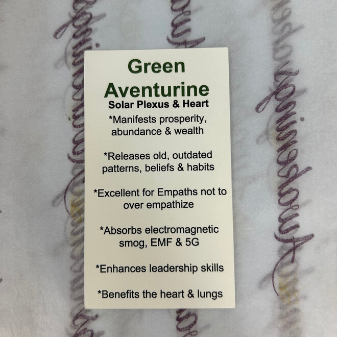 Green Aventurine Stars - Medium