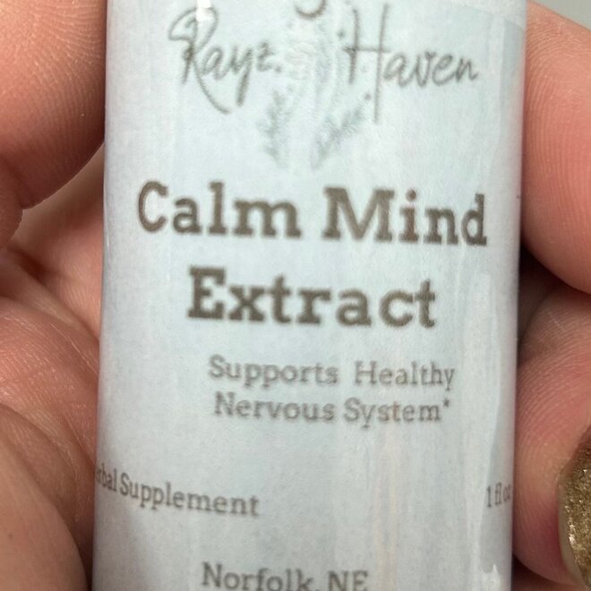 Rayz Haven Calm Mind Extract 1 fl oz