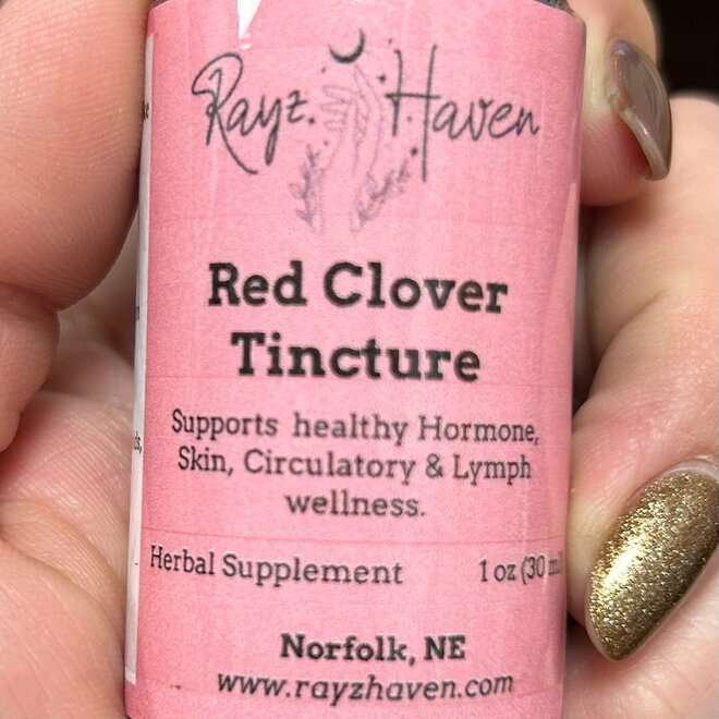 Rayz Haven Red Clover Tincture 1 fl oz