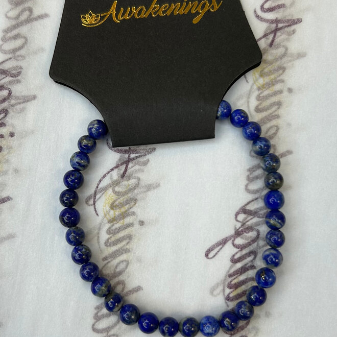 Lapis Lazuli Bracelet - 5 -6mm