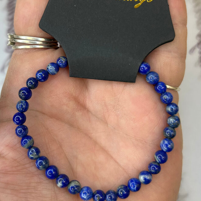 Lapis Lazuli Bracelet - 5 -6mm