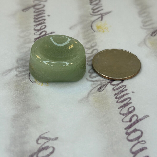 Green Aventurine  Sphere Stand  1''