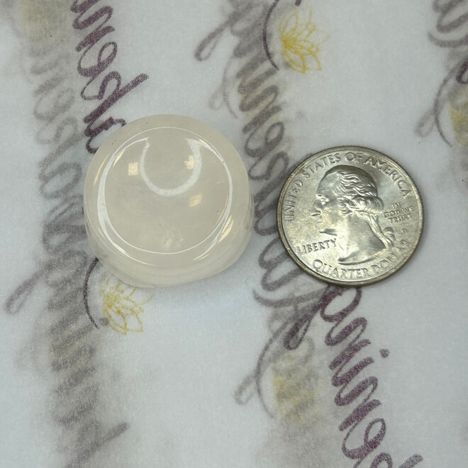 Clear Quartz Sphere Stand  1''