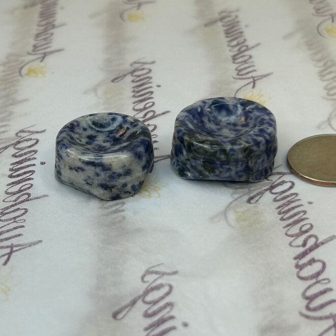 Sodalite Sphere Stand  1''