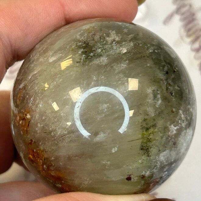 Garden Quartz Sphere - Orb 50mm