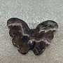 Chevron Amethyst Butterfly Carving 2''