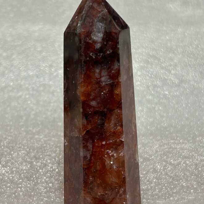 Fire Quartz (Red Hematoid) Generator Tower Point (AAA Grade ) - Medium (1.5-3")