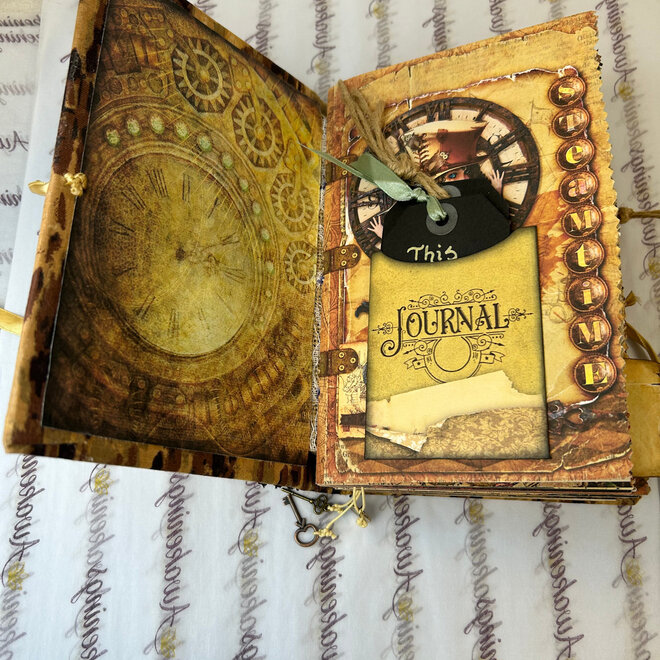 Junk Journal Local Hand Made 5.5'' x 8'' x 2''