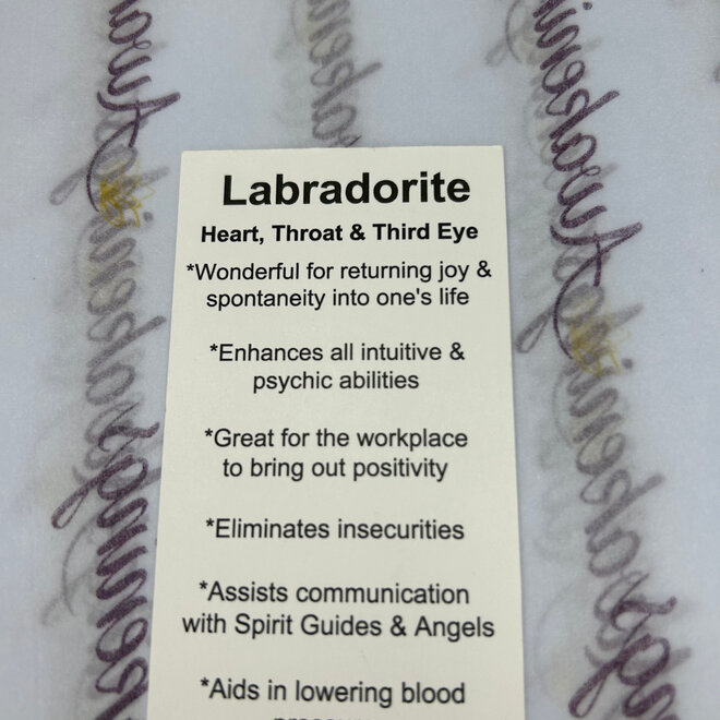 Purple Flash Labradorite Freeform 9.3 oz 3'' x 2.5'' x 1''