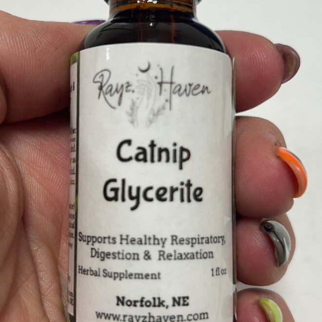 Rayz Haven Catnip Glycerite 1 oz