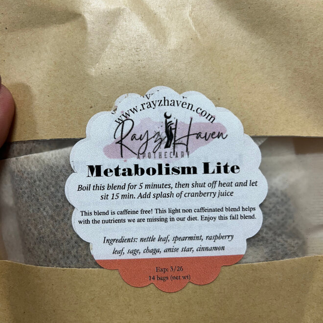 Rayz Haven Metabolism Lite Tea