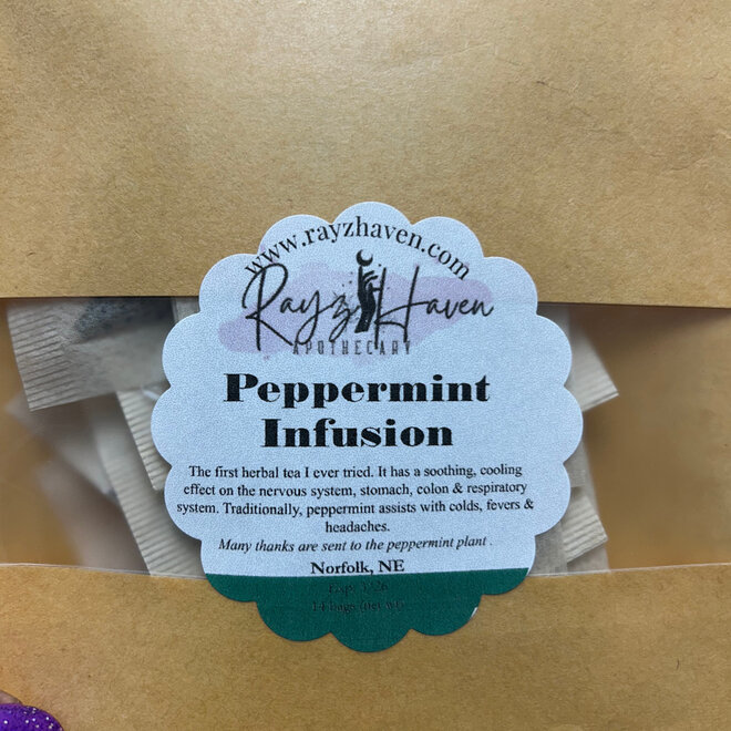 Rayz Haven Peppermint Infusion Tea