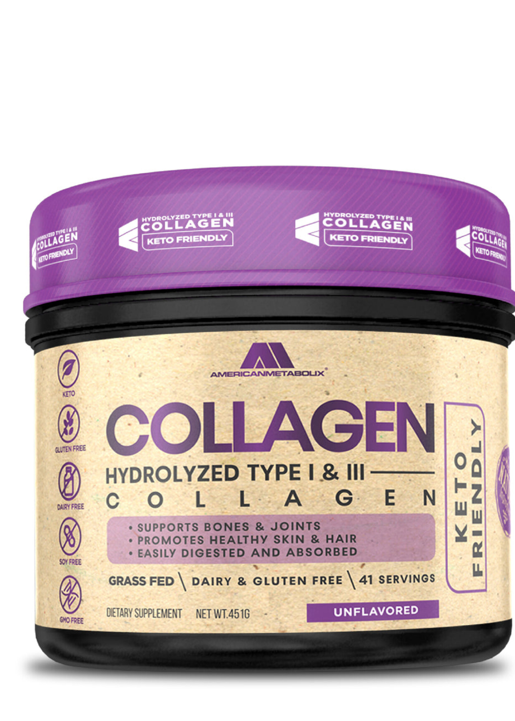 American Metabolix American Metabolix Keto Friendly Collagen Unflavored