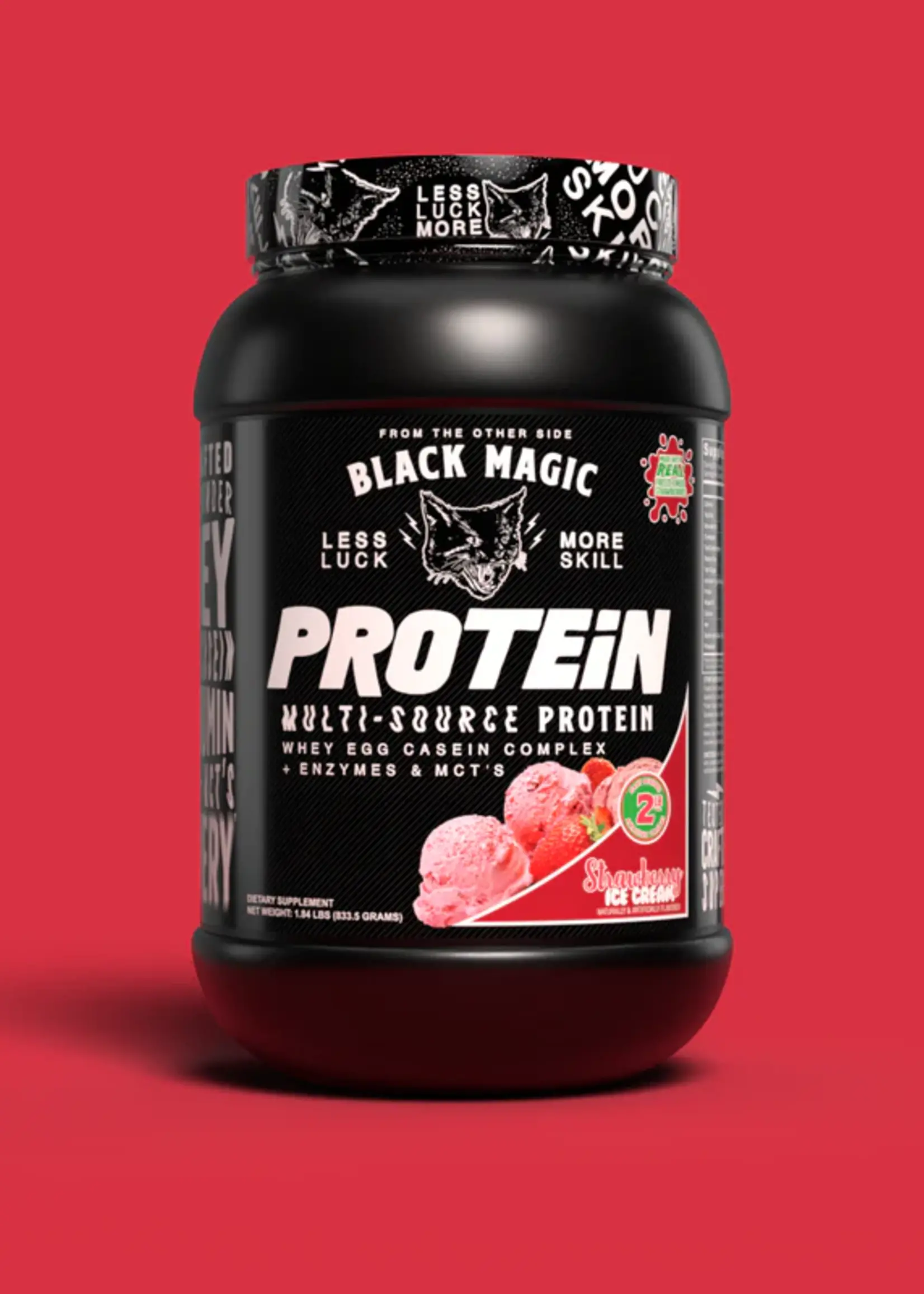 Black Magic Black Magic  Protein Strawberry Ice Cream