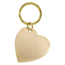 SLE Customs Gold Heart Brass Keychain