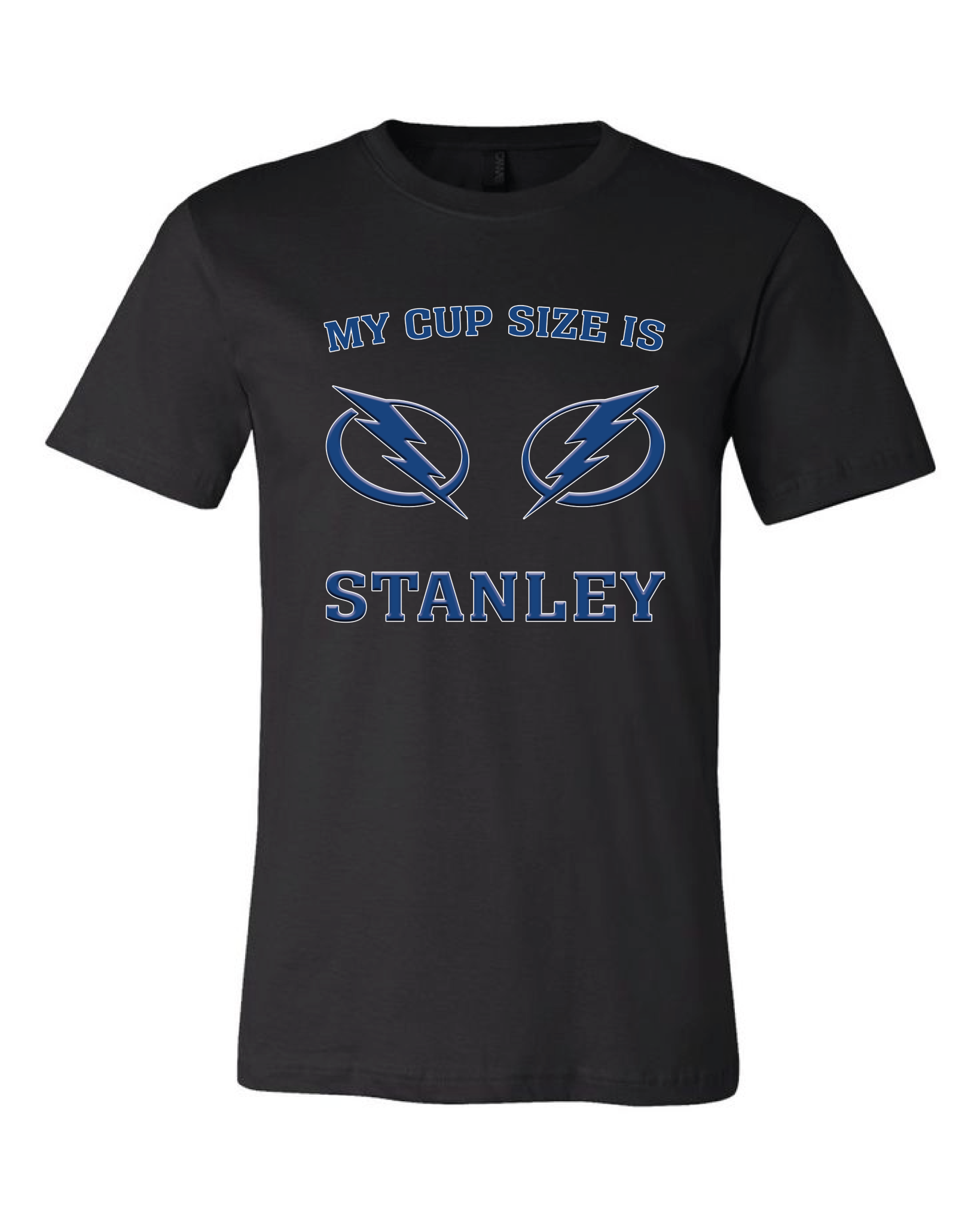 My Cup Size is Stanley Tampa Bay Lightning Shirt SLE Customs SLE