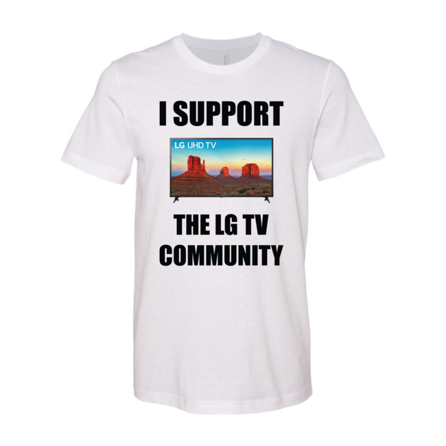 SLE Customs I Support the LG TV Community