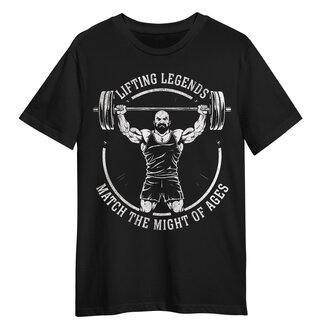 Lifting Legends T-Shirt - Vintage Gym Wear for Men Over 40 - SLE Customs