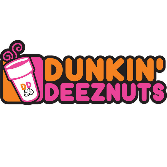 Dunkin Deeznuts Decal