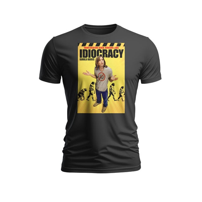 SLE Customs Funny Kamala Harris Idiocracy T-Shirt