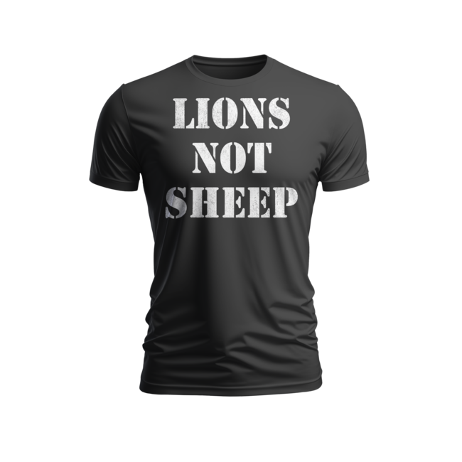 SLE Customs Lions Not Sheep T-Shirt