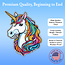 SLE Customs Magical 4" Unicorn Sticker - Symbol of Dreams & Positivity