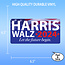 SLE Customs Harris-Walz 2024 Sticker Set (10 Pack) - Support Kamala Harris for President