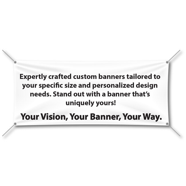 Custom Vinyl Banners - Durable, UV Resistant, Made in the USA