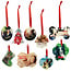 Stocking Acrylic Ornament with Red Ribbon - Custom Full-Color Printing