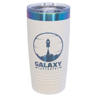 ION-Plated 20oz Tumbler - Custom Laser Engraving