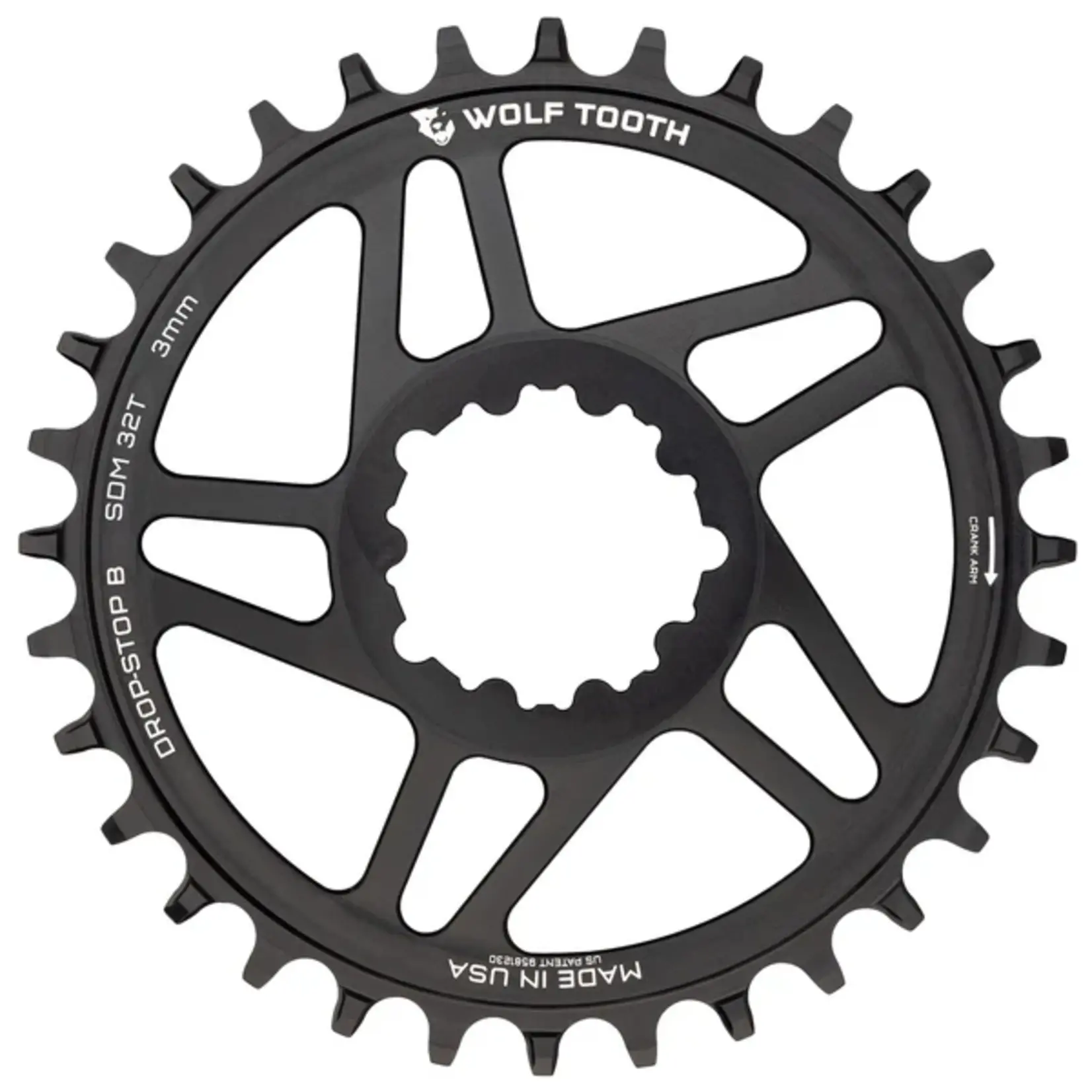 Wolf Tooth Components Wolftooth Components Drop Stop ST 32T Shimano Chainring