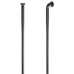 DT Swiss DT Swiss Competition Race Spoke - 2.0/1.6/2.0mm, 296mm, J-Bend, Black, Each