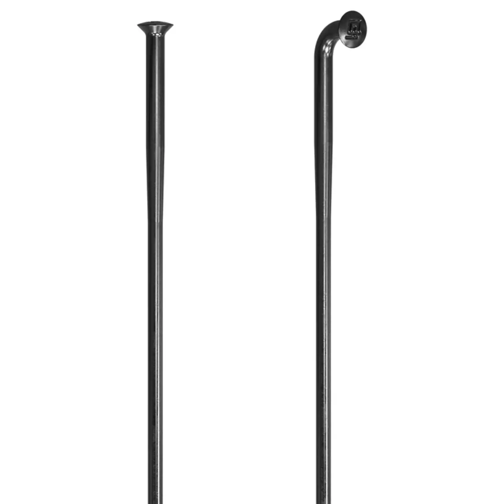 DT Swiss DT Swiss Competition Race Spoke - 2.0/1.6/2.0mm, 296mm, J-Bend, Black, Each