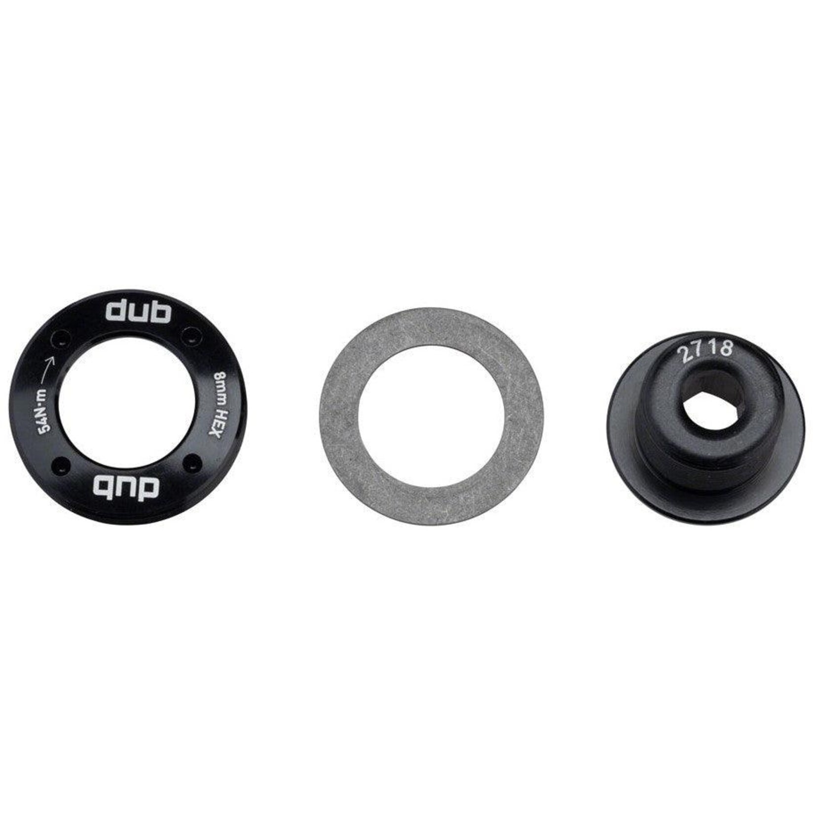 SRAM SRAM/ Truvativ DUB M18 Crank Bolt and M30 Self-Extracting Cap, Black