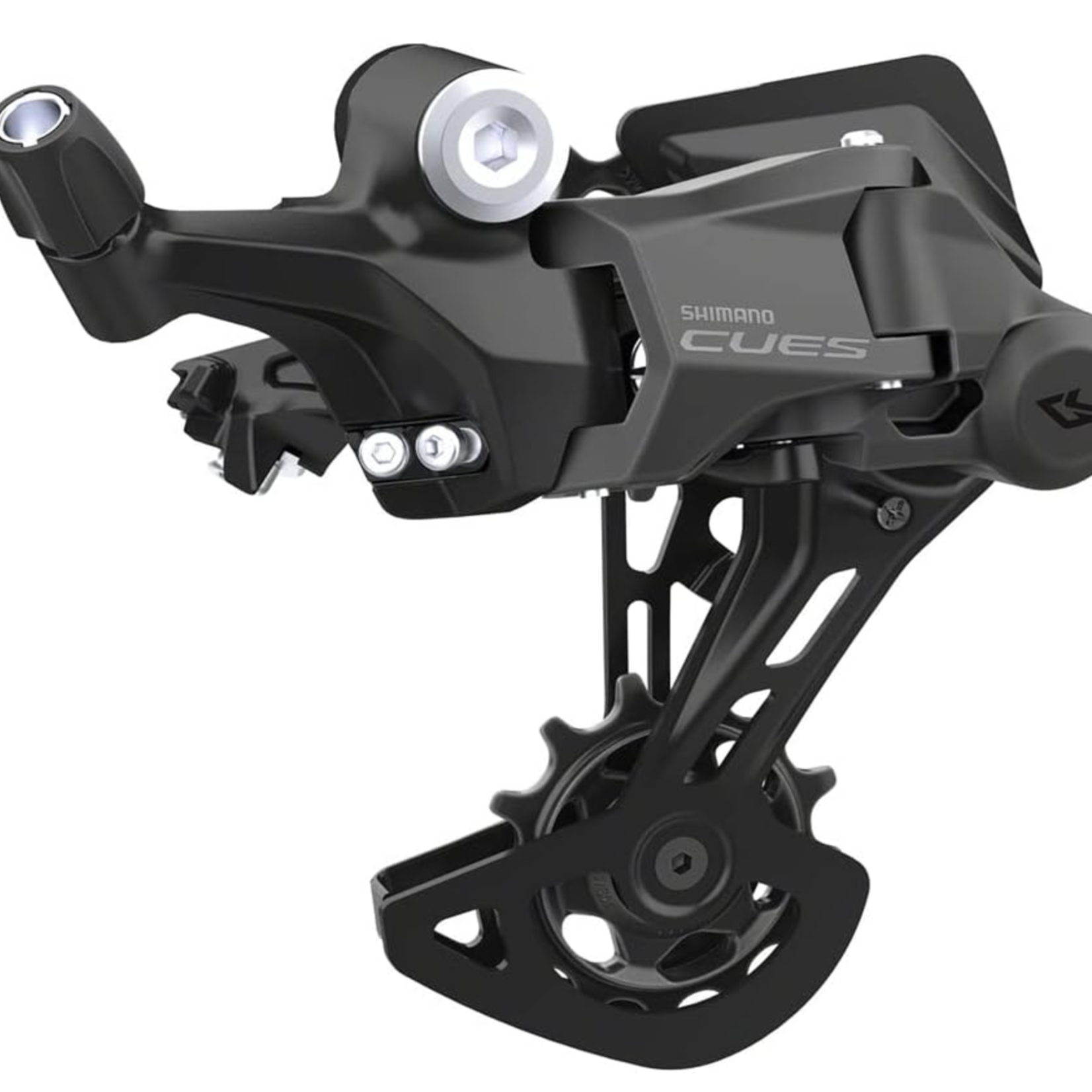 Shimano Shimano CUES RD-U4000-GS Rear Derailleur - 9-Speed, Shadow Design, Direct Attach, Medium Cage, Black