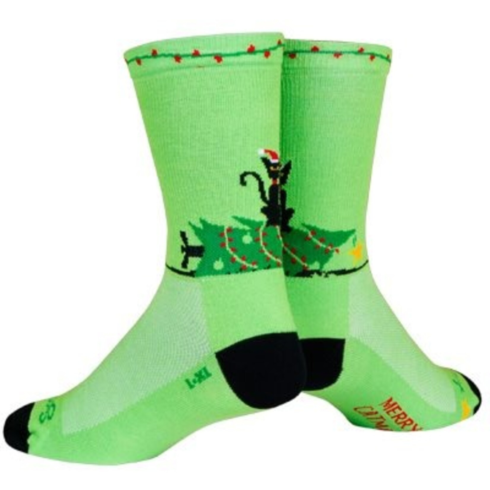 Sock Guy Sock Guy Merry Catmas Crew Socks