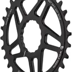 Wolf Tooth Wolf Tooth Elliptical Direct Mount Chainring - 32t, RaceFace CINCH Boost, Drop-Stop ST for Shimano 12 Speed HG+, Black