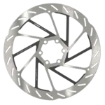 SRAM SRAM HS2 Disc Brake Rotor - 180mm, 6-Bolt, Rounded, Silver/Black