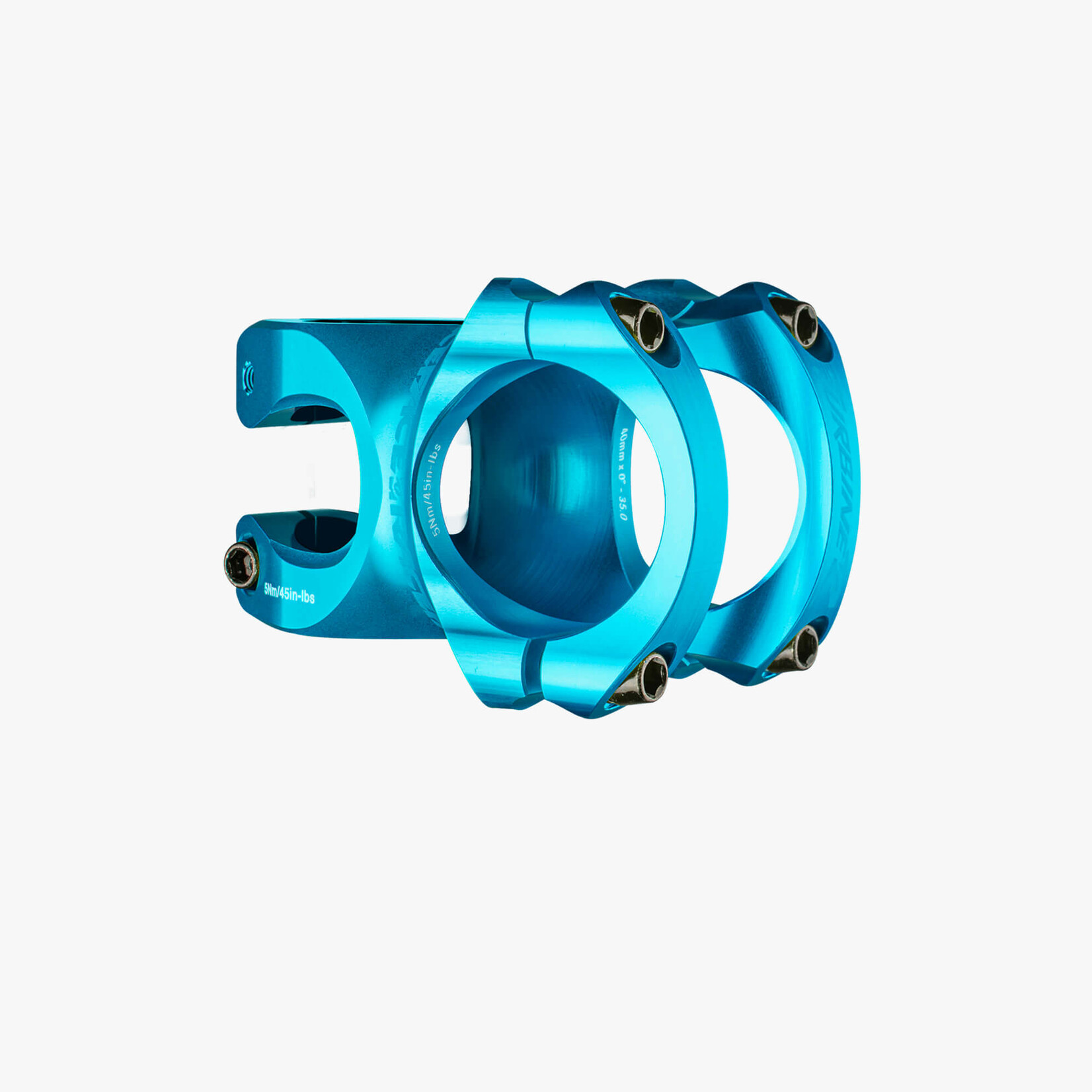 RaceFace RaceFace Turbine R 35 Stem - 32mm, 35mm Clamp, +/-0, 1 1/8", Turquoise