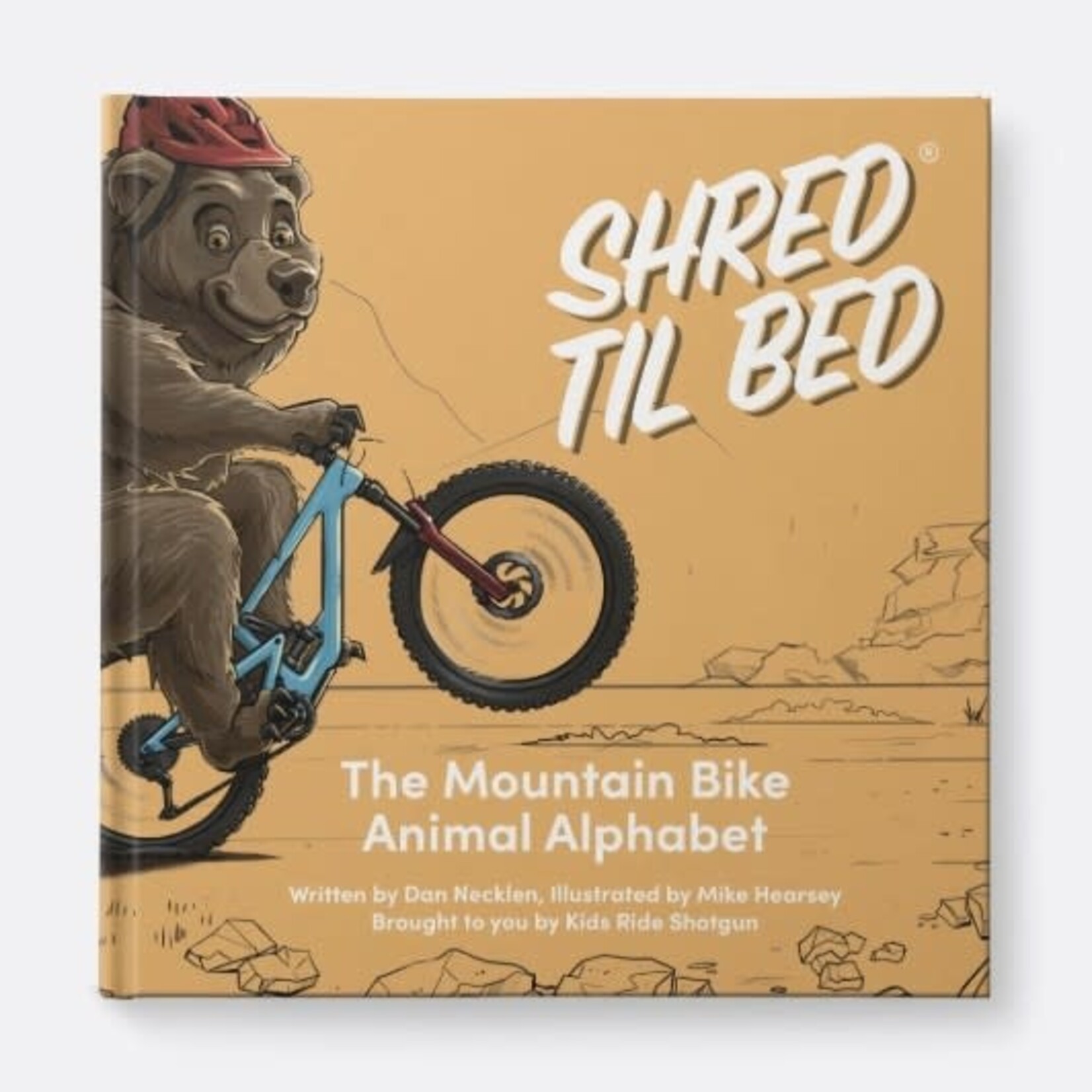 Kids Ride Shotgun Shred Til Bed The Mountain Bike Animal Alphabet Book